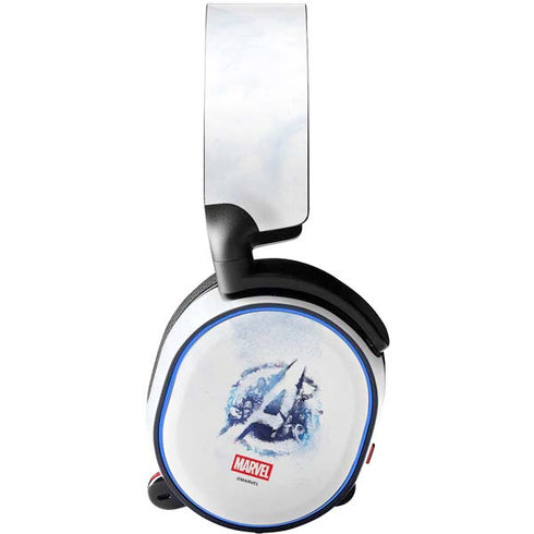 Marvel Avengers Blue Logo SteelSeries Arctis 3 Skin